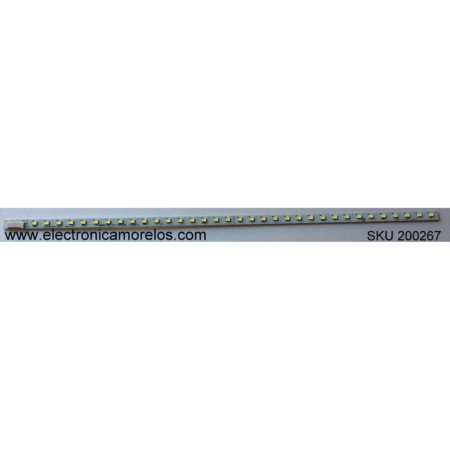 KIT DE LED PARA TV / V216BGLPE1 REV.C2 / UDULEDWPC004 REV.A 